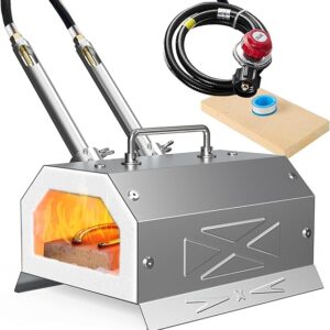 Blacksmith Forge Kit with 30PSI Regulator, Made of Stainless Steel, for Blacksmithing and Knife Making